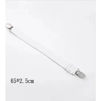 Prostěradlo Držák prostěradla s nastavitelnými klipy | popruhy na matraci - BÍLÝ