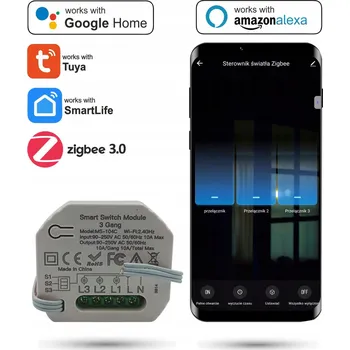 vypínač Řídicí jednotka Automat-on ZigBee ovladač osvětlení