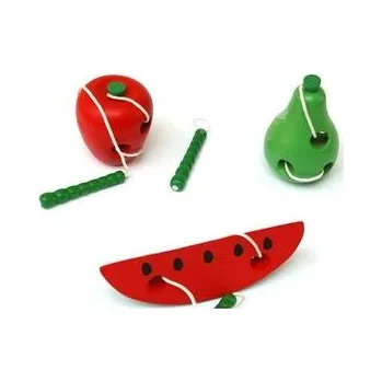 Dětské hřiště Przeplatanka drewniana Owoce MIX