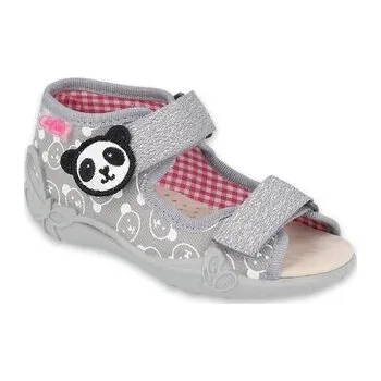 Dívčí bačkory 342P031 - dívčí sandálky Befado, kožená stélka 342P031_19