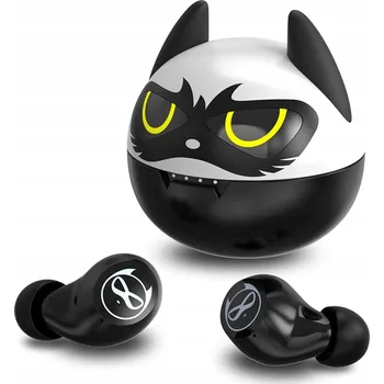 Sluchátka BEZDRÁTOVÁ TWS SLUCHÁTKA BLUETOOTH 5.0 + POWERBANKA NETOPÝR