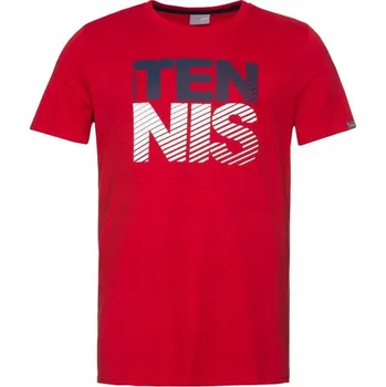 Pánské tričko Pánské tenisové tričko HEAD CLUB CHRIS T-shirt Červené S