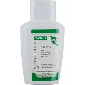 Krmivo pro ptáka VETPANTHENOL SOL 150 ML ŠAMPON (Schválený veterinární přípravek, ve formě antiparazitálního a antipruritického čistě přírodního šamponu s azadirachtou pro doléčení kožních problémů a alergií)