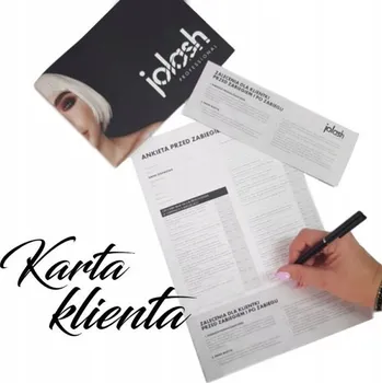 Karta klienta Jolash Lifting řas 10 Ks