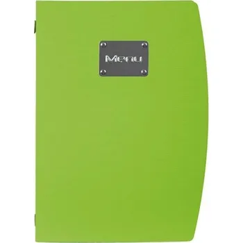 SECURIT Jídelní lístek RIO A4 - zelená MC-RCA4-GR