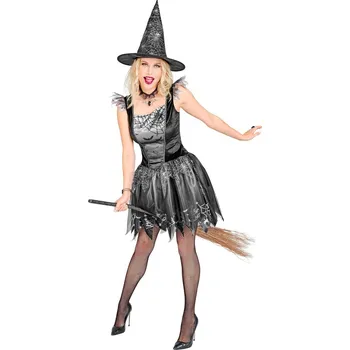 Karnevalový kostým Dámský kostým pavučinová čarodějnice - M