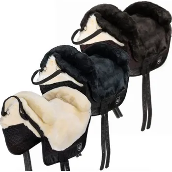 Jezdecké sedlo Christ - Beránkové sedlo Iberica Plus Bareback Pad