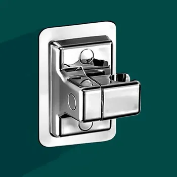 Sprchový držák Nastavitelný držák sprchy bez vrtání | stojan do koupelny - Stříbrná G1334B