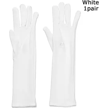 Rukavice Dámské tenké rukavice proti slunci | elastické rukavice 2 ks - Bílá