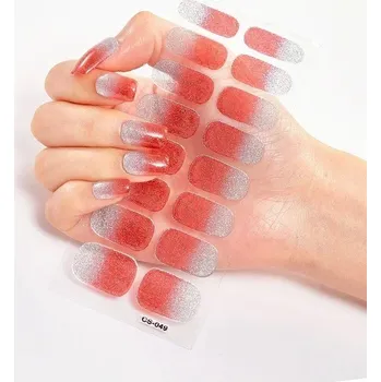 Sada módních nálepek na nehty - CS-049