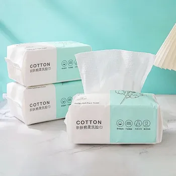 Zesílené jednorázové bavlněné ručníky | cestovní ubrousky 100 ks