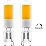 EGLO Stmívatelná LED žárovka 110376 set 2ks Eglo G9 2700K 4,2W