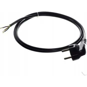 Napájecí kabel Zalévací napájecí kabel 3x1,5mm 3m černý