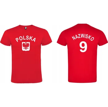 Pánské tričko Tričko fanouška reprezentace Polský č. + jméno, vel. XXL
