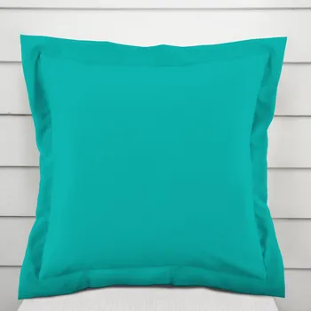 Povlak na dekorativní polštářek Dekorační povlak na polštář s lemem Rongo RG-020 Tyrkysový 35 x 45 cm