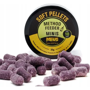 Měkké pelety MEUS SOFT 10mm 35g MINIS MORUŠE (Moruše)