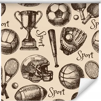 Fototapeta Tapeta pro mládež KASK Sport Vintage Baseball