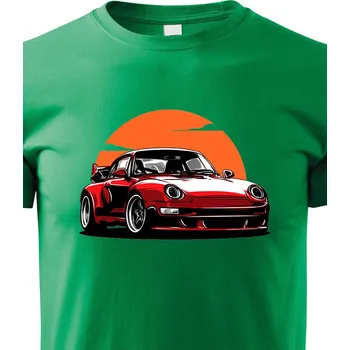 Chlapecké tričko Dětské tričko Porsche, Barva Zelená, Velikost 110 cm/4 roky, Canvas Dětské tričko Bezvatriko.cz 2019