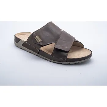 Pánská zdravotní obuv Pánské pantofle Medistyle Tomáš 6T-J14, hnědé 46