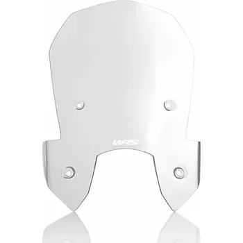 Motocyklové plexi / čelní plexi motocyklu WRS VERZE INTERMEDIO KT002T pro KTM ADVENTURE 1050 / 1090 / 1190 / R viz popis, barva čirá, výška plexi 35,5 cm (Vyrobené z vysoce kvalitního plexiskla PMMA)