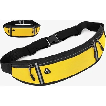 Ledvinka Voděodolná nylonová ledvinka na běhání - Žlutá B