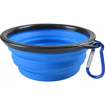 Miska pro psa Skládací miska pro psa/kočku 0,28 l; Silikonová