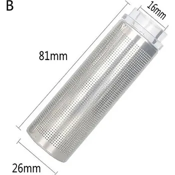 Nerezový ochranný rukáv pro akvarijní filtry - B