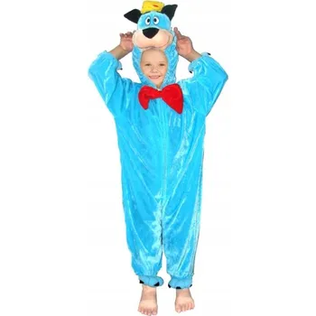 Karnevalový kostým Psí Kostým Psí modrý overal 110/116