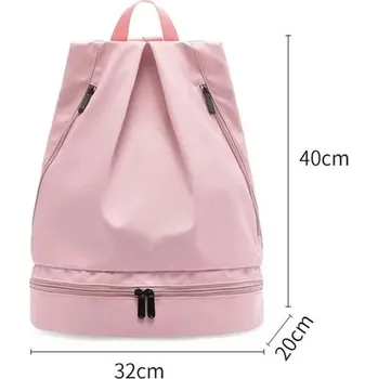 Sportovní taška Vodotěsná sportovní taška | Batoh na výlet - růžový