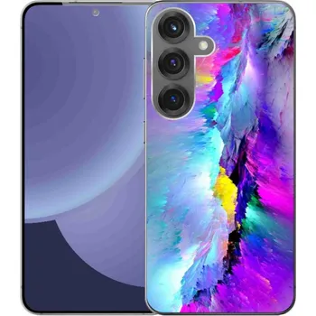 Pouzdro na mobilní telefon Gelový kryt mmCase na Samsung Galaxy S25 - abstrakt