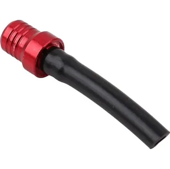 Palivový systém Hliníkový ventil pro palivovou nádrž motorky | uzávěr nádrže - Červený