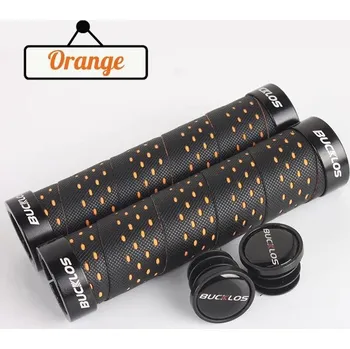 grip Komfortní MTB gripy na řídítka | Cyklistické příslušenství 2 ks - Pomerančový