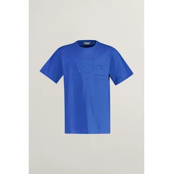 Dívčí tričko TRIČKO GANT TONAL AS SS T-SHIRT GREECE BLUE