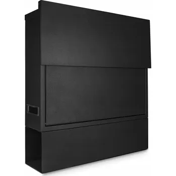 Železářství Poštovní schránka s přihrádkou na noviny PSG černá