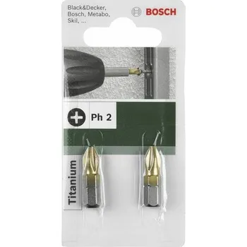 Bit Křížový bit Bosch 2609255917 25 mm, 2 kusy