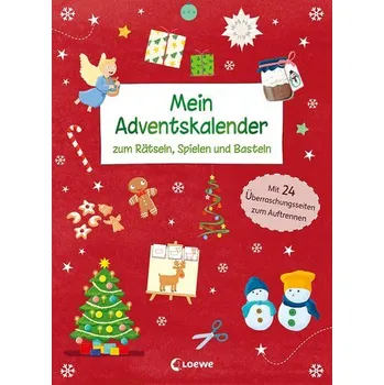 První čtění Mein Adventskalender zum Rätseln, Spielen und Basteln - Thau, Christine