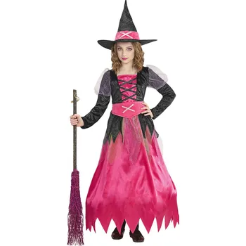 Karnevalový kostým Dívčí kostým čarodějnice s dlouhou sukní - Pro věk 2-3 let