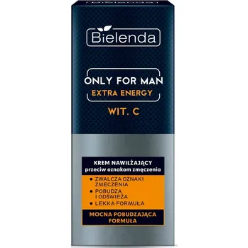 Pleťový krém Bielenda, Only For Man Extra Energy hydratační krém proti známkám únavy 50ml
