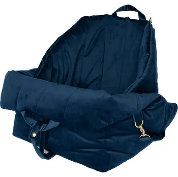 Pelíšek pro psa BiBi BEDS Autosedačka a taška 2v1 TENDER Barva: Tmavě modrá, Velikost: S