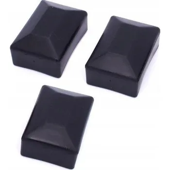 Plotový sloupek Krytka / Čepička na sloupek plotu PVC obdélníková 40x60 mm