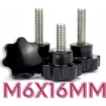 Šroub Knoflík šroub úchyt soustružnický otočný M6 16mm