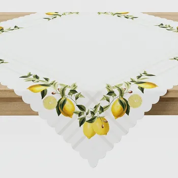 Prostěradlo Běžec odstíny žluté 79 x 79 cm