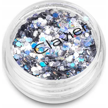 Ozdoba Flitry na nehty Konfety vločky prach