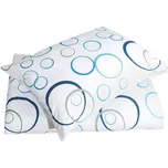 Povlečení mikrosatén prodloužené LESPRI tyrkysové