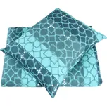 Povlečení mikrosatén prodloužené AKABA tyrkysové