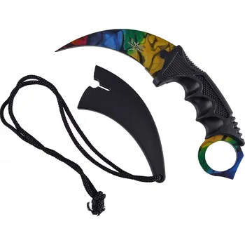Sebeobrana Karambit "CLAW OF T-REX" Marble Fade (CS:GO edice)