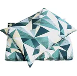 Povlečení mikrosatén prodloužené ALBA tyrkysové