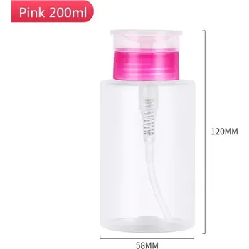 Dávkovač mýdla Dávkovač mýdla a šamponu do koupelny | koupelnové doplňky - růžové 200 ml