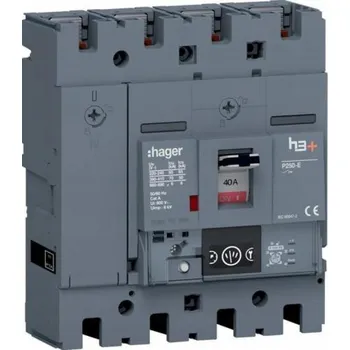 Jistič Jistič h3+ P250 4P 40A 70kA Energy HET041NR