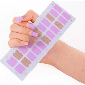 Sada módních nálepek na nehty - UNE-010